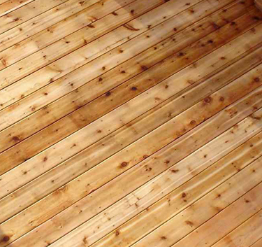 Western Red Cedar Decking Boards