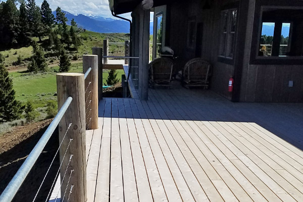 Alaskan Yellow Cedar Weather Deck